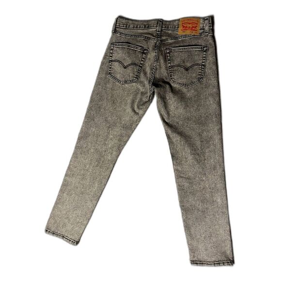 Levi’s 512 Jeans W31 L32 | Black Faded High Rise Tapered Denim - Picture 4 of 10